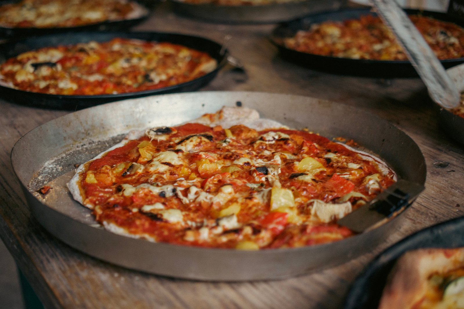 Pizzas prêtes à enfourner